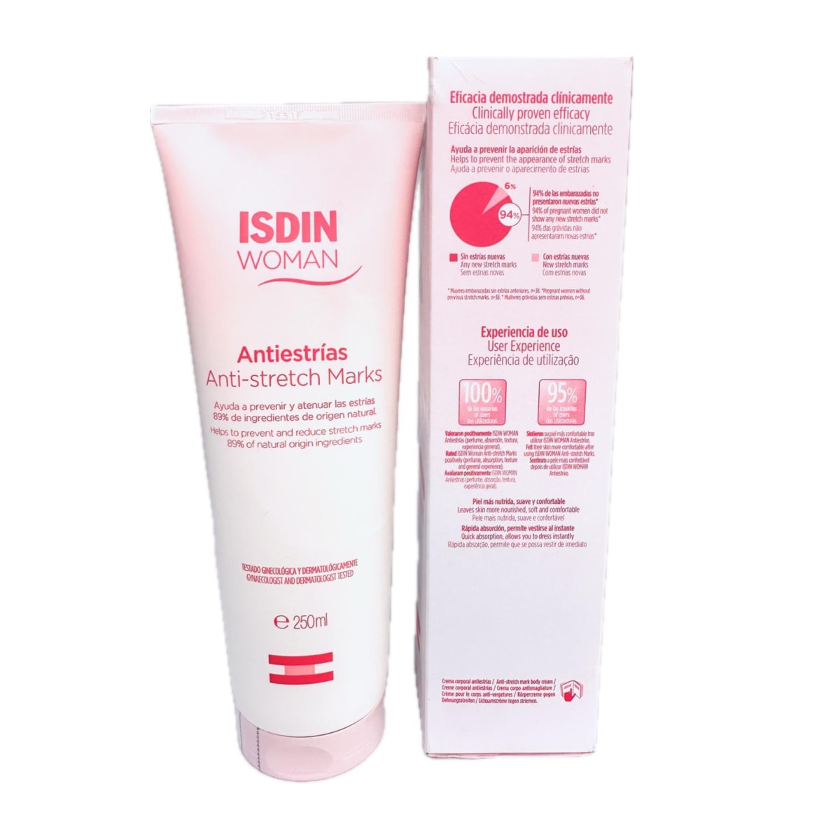 ISDIN WOMAN ANTI STRECH CREAM 250ML DET.4