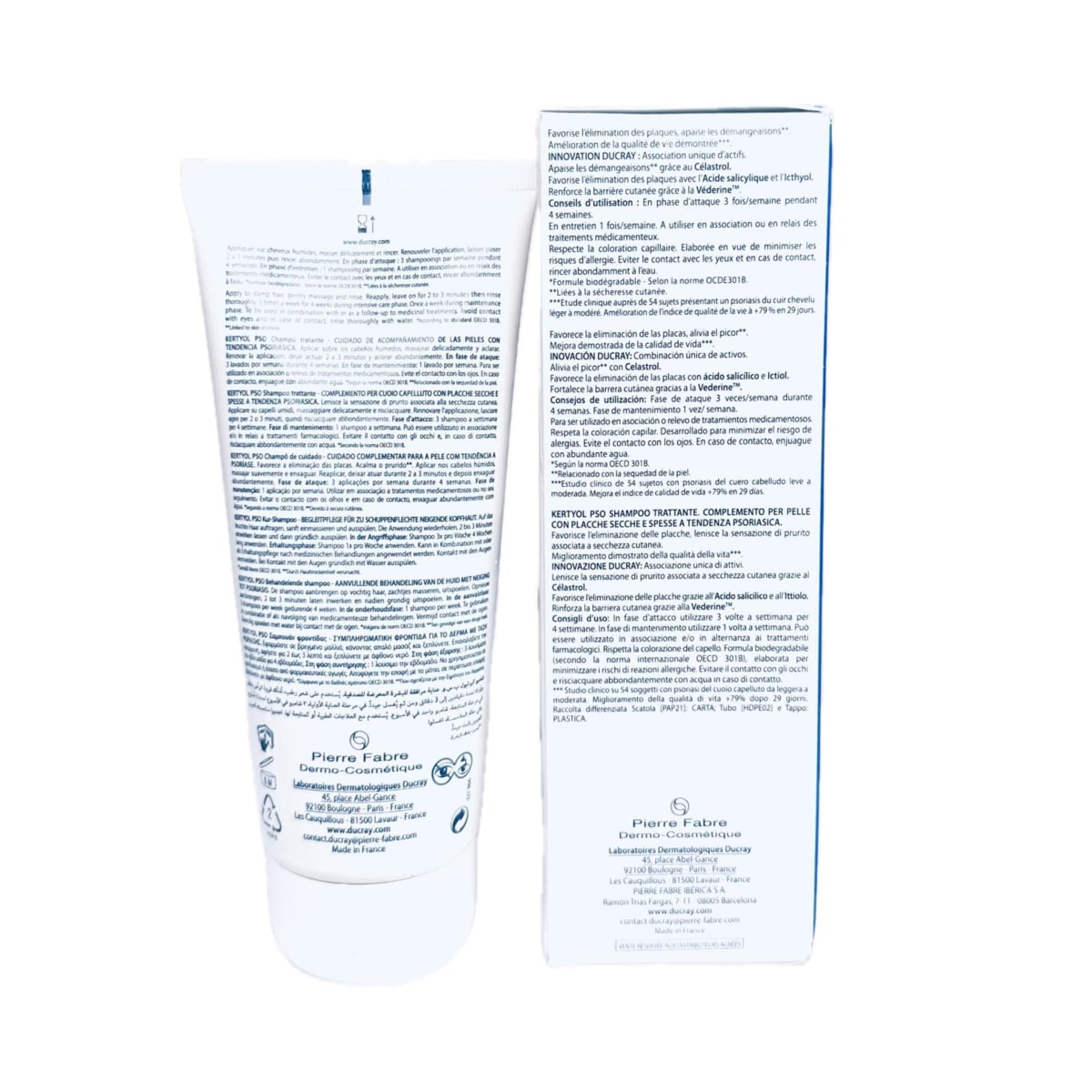 DUCRAY KERTYOL PSO SHAMPOO TRATANTE REEQUILIBRANTE 200ML D.E.2