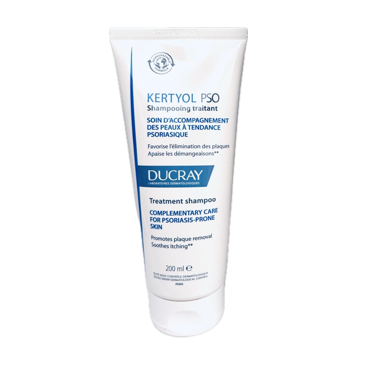 DUCRAY KERTYOL PSO SHAMPOO TRATANTE REEQUILIBRANTE 200ML D.E.3