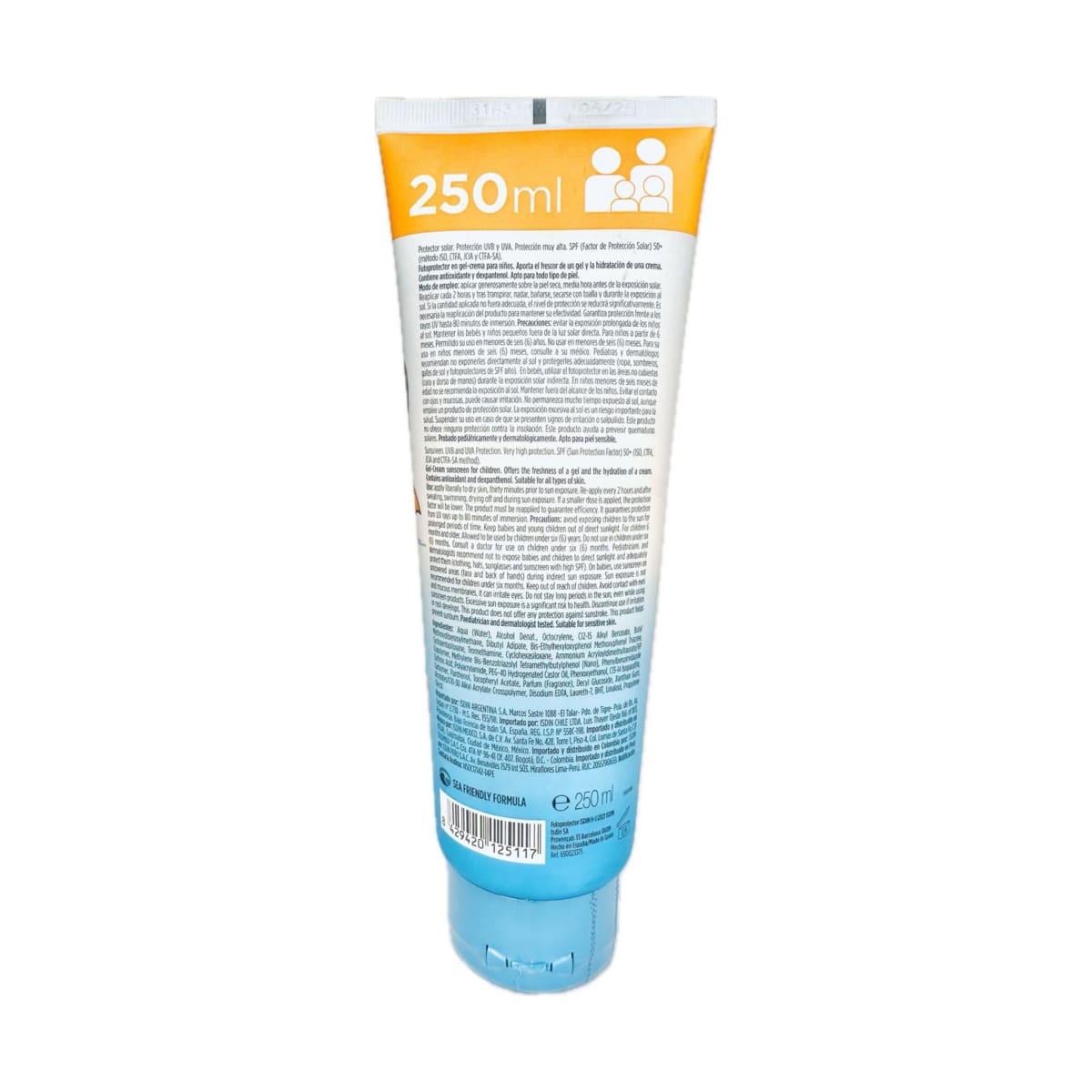 ISDIN FOTOPROTECTOR PEDIATRICS GEL CREMA SPF 50+ 250ML2