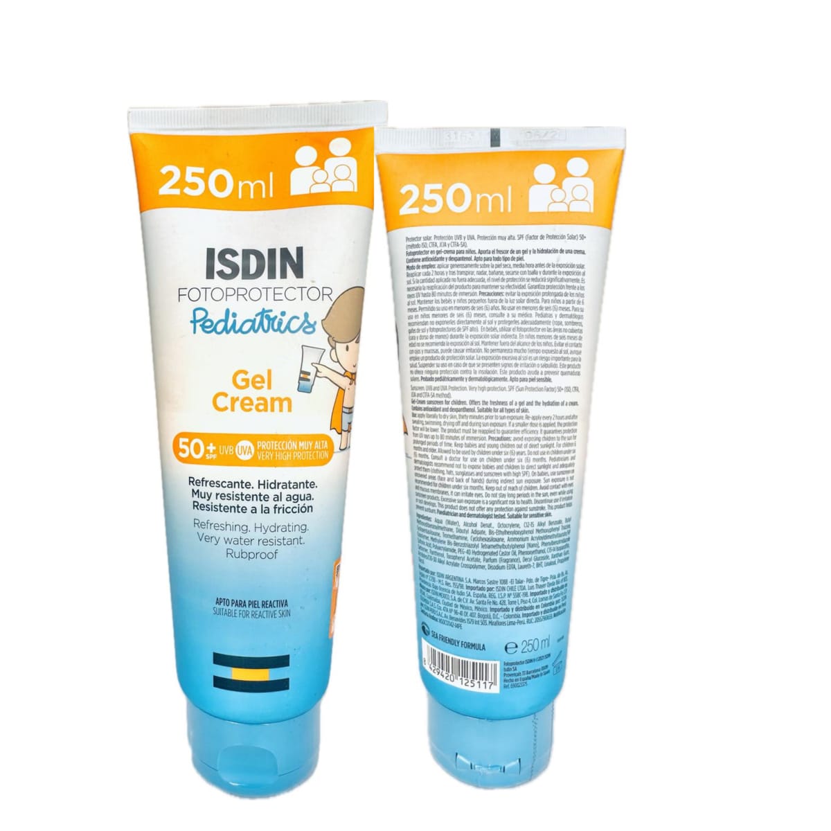 ISDIN FOTOPROTECTOR PEDIATRICS GEL CREMA SPF 50+ 250ML3