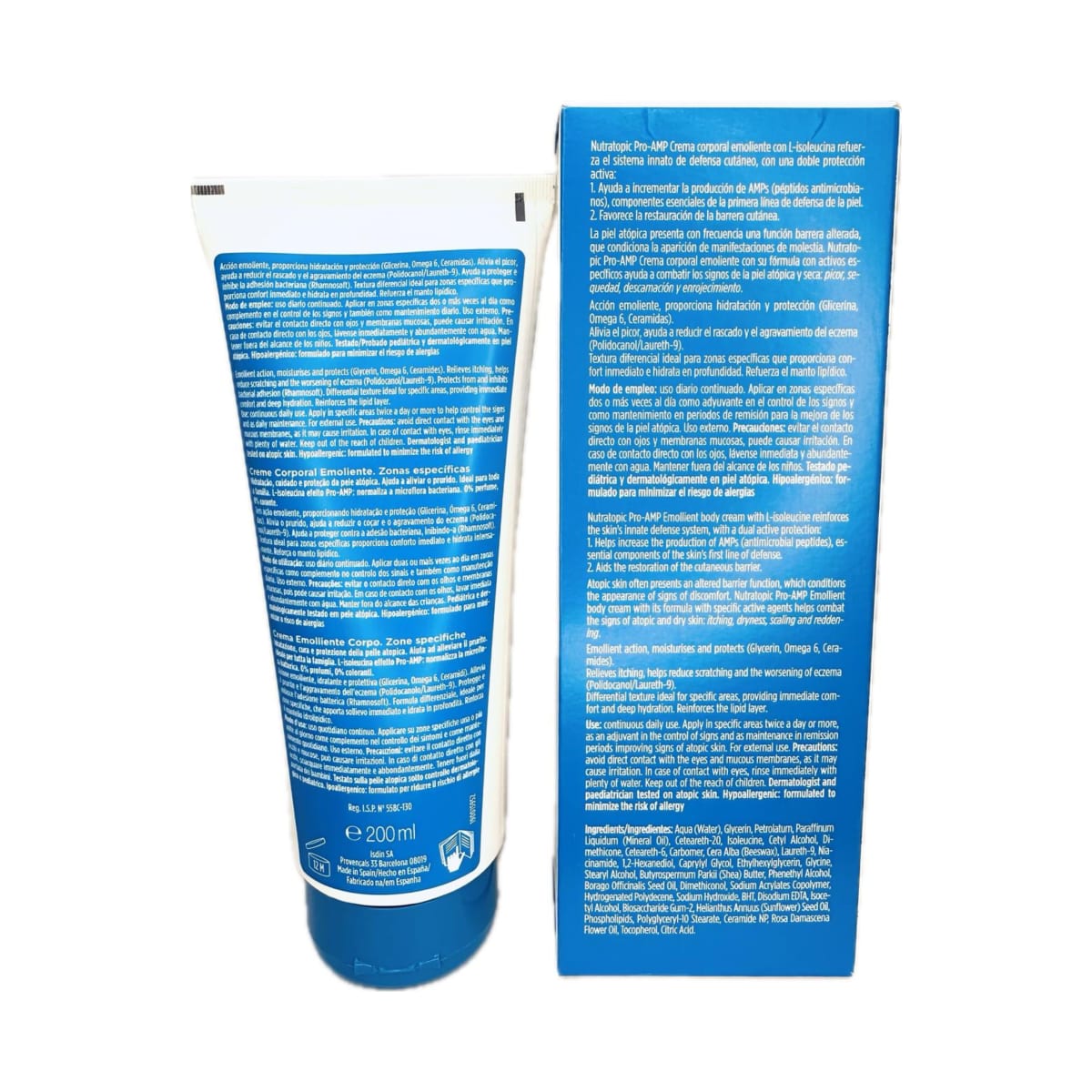 ISDIN NUTRATOPIC BODY CREAM PRO-AMP 200ML4