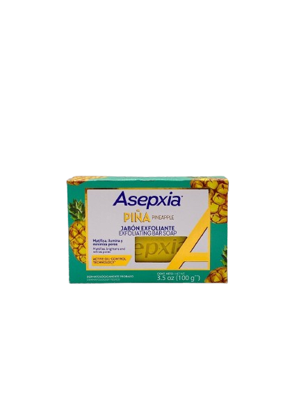 ASEPXIA JABÓN EXFOLIANTE DE PIÑA 100 GRS. 0