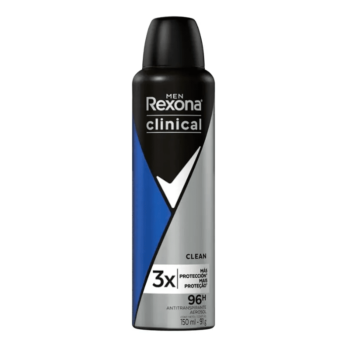 REXONA CLINICAL MEN DESODORANTE SPRAY CLEAN 150 ML.2