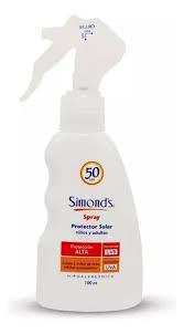 SIMOND´S PANTALLA SOLAR SPRAY NIÑOS Y ADULTOS FPS 50 + 100 ML2