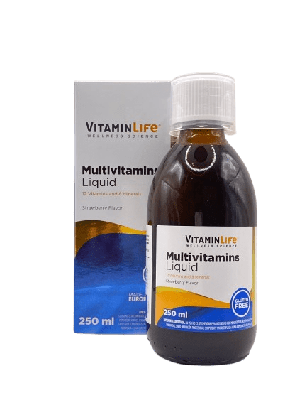 VITAMINLIFE MULTIVITAMINS  LIQUID  250ML STRAWBERRY FLAVOR4