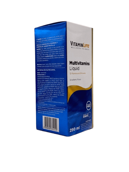 VITAMINLIFE MULTIVITAMINS  LIQUID  250ML STRAWBERRY FLAVOR2
