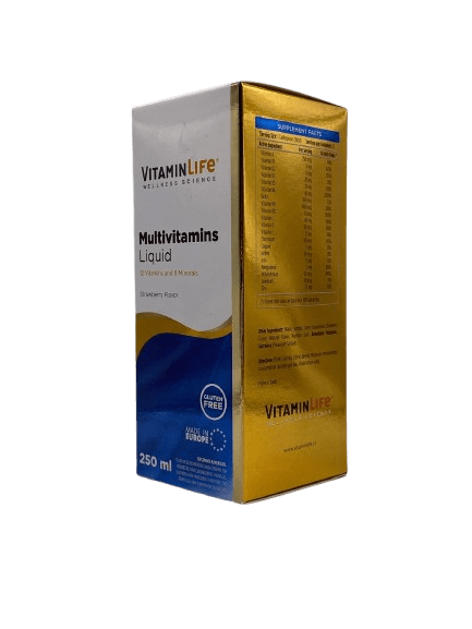 VITAMINLIFE MULTIVITAMINS  LIQUID  250ML STRAWBERRY FLAVOR3