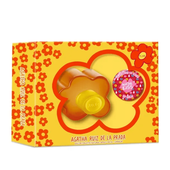 EST. AGATHA RUIZ DE LA PRADA FLOR EDT.50 ML +LIP BALM