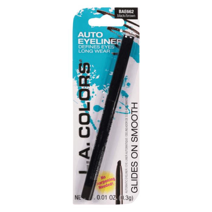 L.A. COLORS AUTO EYELINER AUTOMATIC BLACK/BROWN