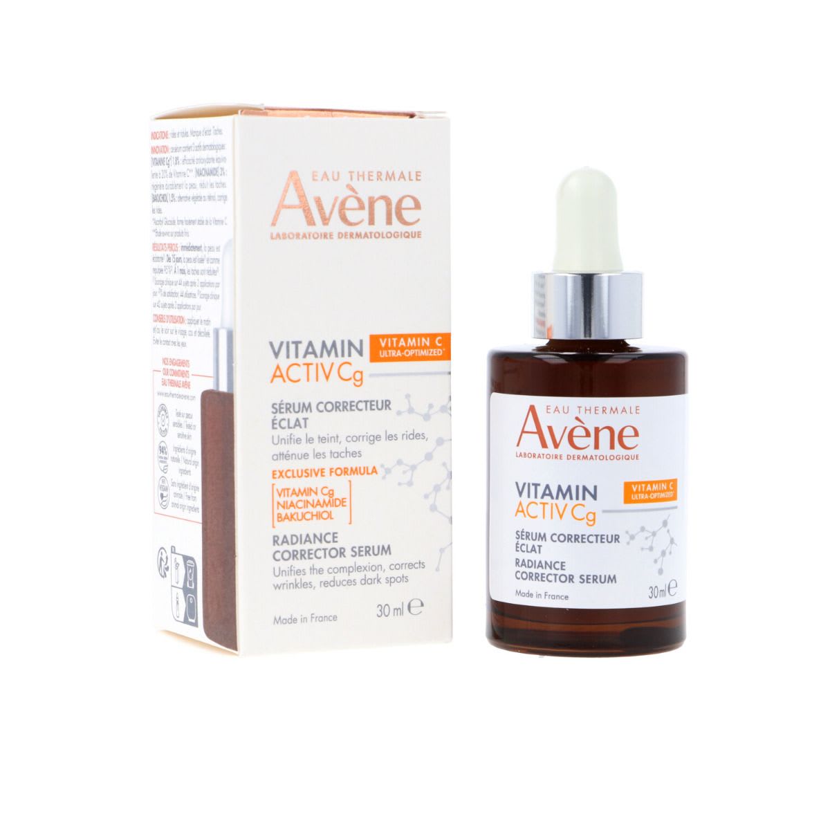 AVENE SERUM VITAMINA C 30 ML.