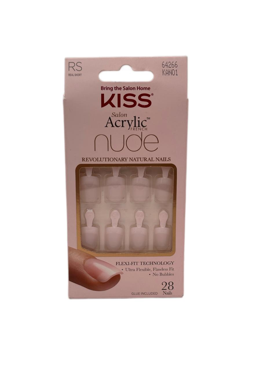 KISS UÑA.FRANC.NUD.ACRY28