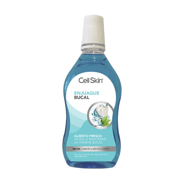 CELL SKIN ENJUAGUE BUCAL 500ML DET.