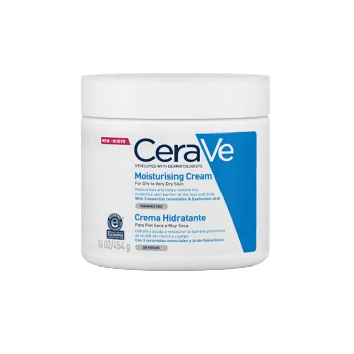 CERAVE CREMA HIDRATANTE PIEL SECA- MUY SECA 454GR