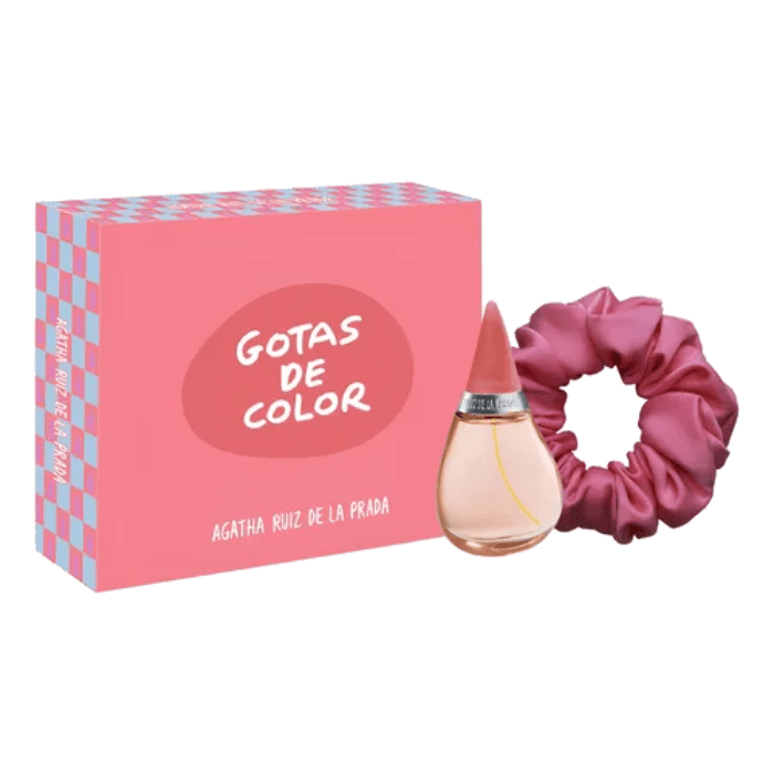 AGATHA RUIZ DE LA PRADA GOTAS DE COLOR EAU DE TOILETTE 50 ML + SCRUNCHIE DE REGALO DET.