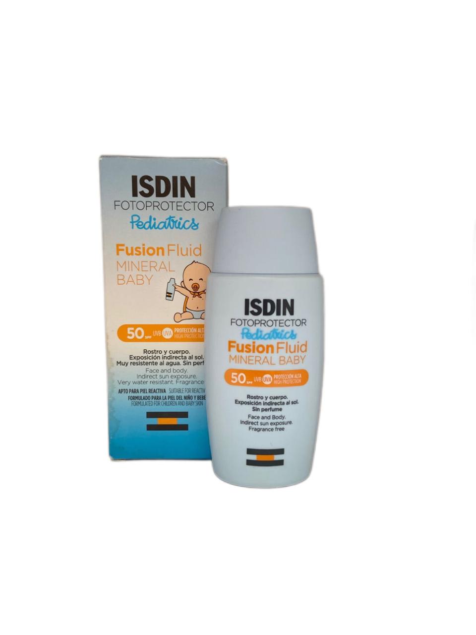 ISDIN FOTOPROTECTOR PEDIATRICS 50FPS+MINERAL BABY 50 ML