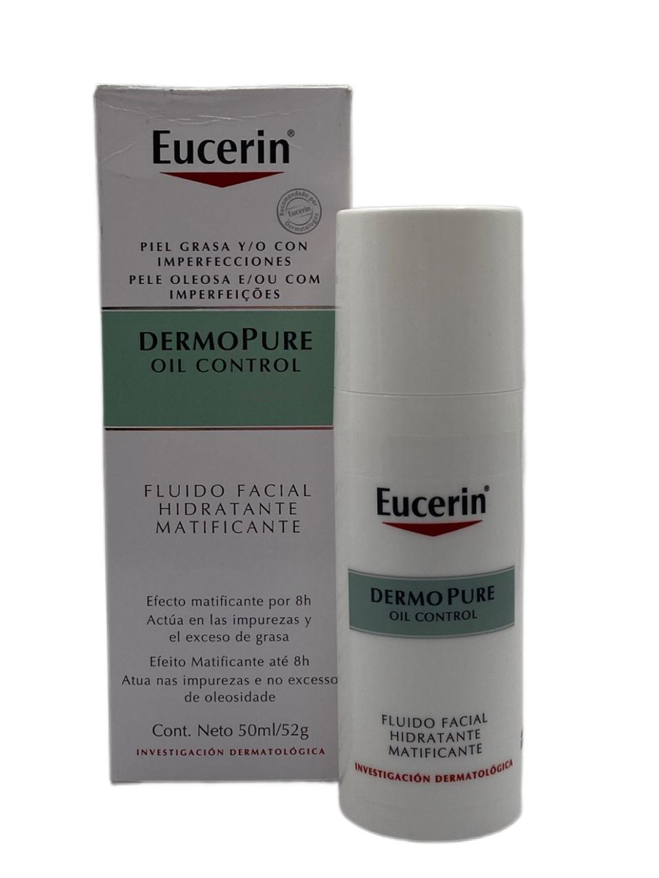 EUCERIN DERMOPURE OIL CONTROL FLUIDO FACIAL HID.MAT. 50 ML