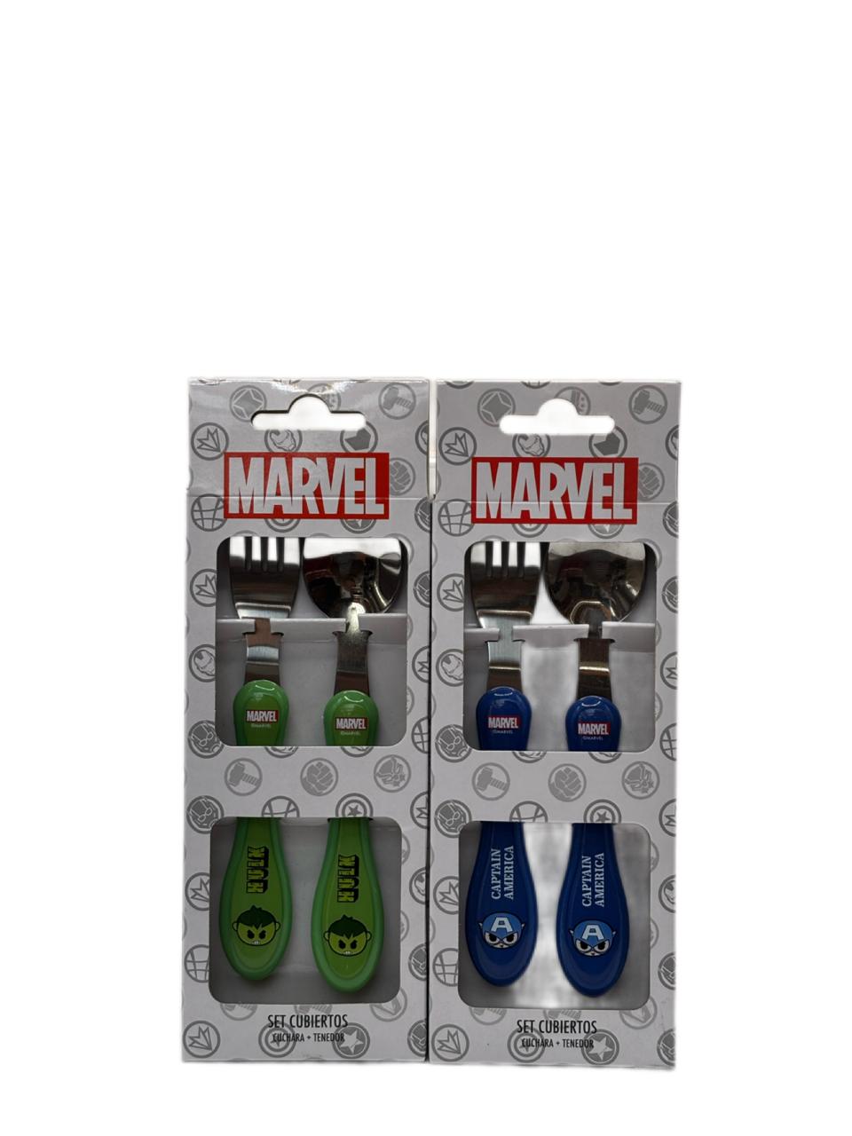 SET CUBIERTOS COLECCIÓN MARVEL SPIDERMAN