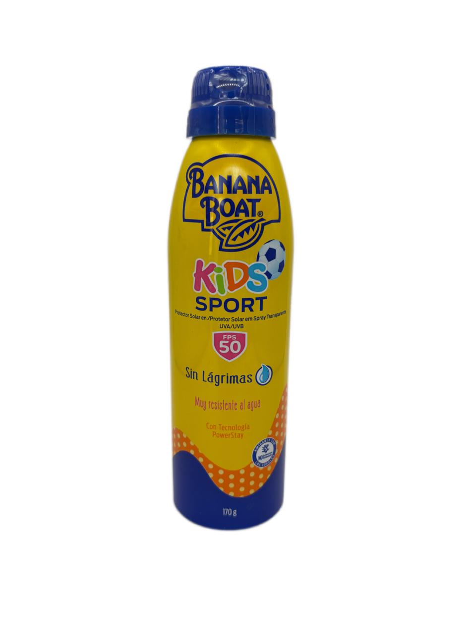 BANANA BOAT SPRAY F50 KIDS SPORT 220 ML