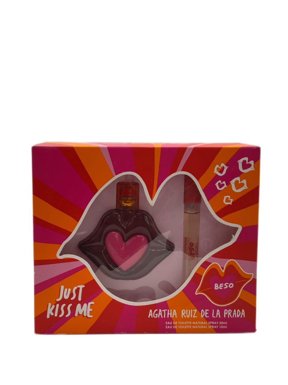 EST. AGATHA RUIZ DE LA PRADA RUIZ DE LA PRADA BESO MUJER EDT 50 ML+ MEGASPRITZER 10 ML.