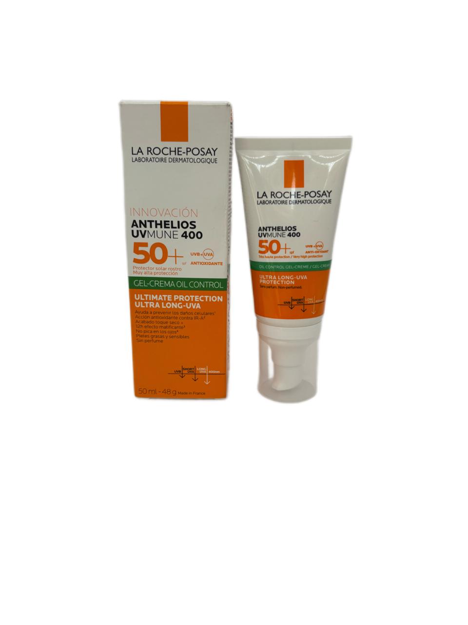 LA ROCHE POSAY ANTHELIOS UVMUNE 400 GEL CREMA FPS50+ 50 ML DET.