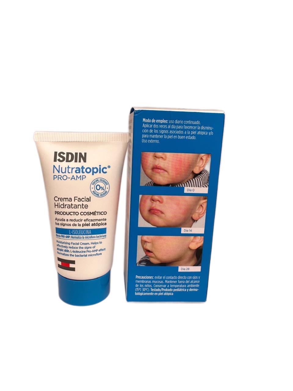 ISDIN NUTRATOPIC FACIAL CREAM 50ML BEBÉ