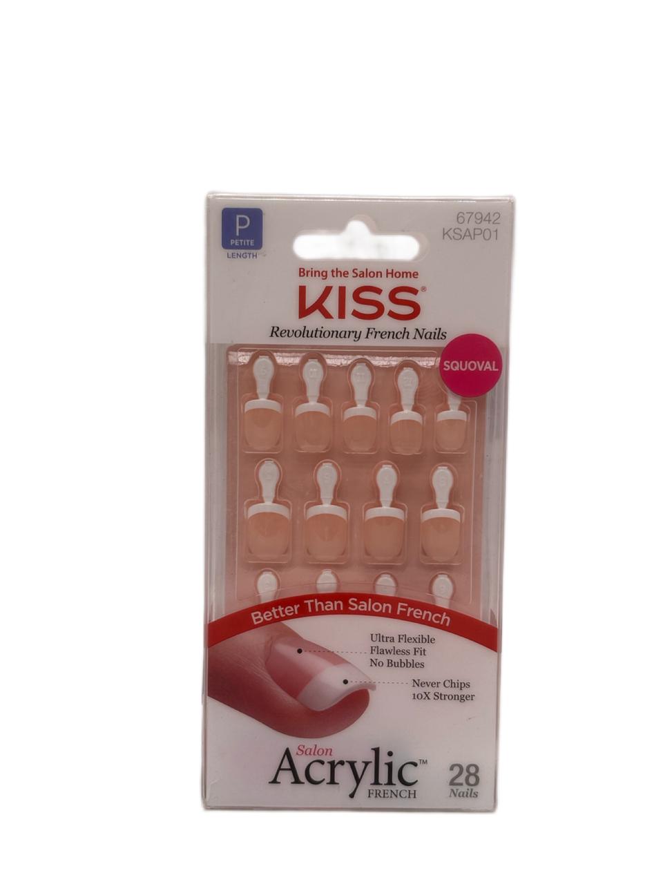 KISS SALON ACRYLIC FRENCH