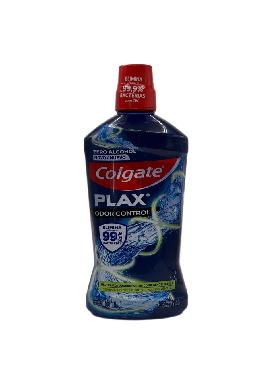 COLGATE PLAX ODOR CONTROL ENJUAGUE 1000 ML