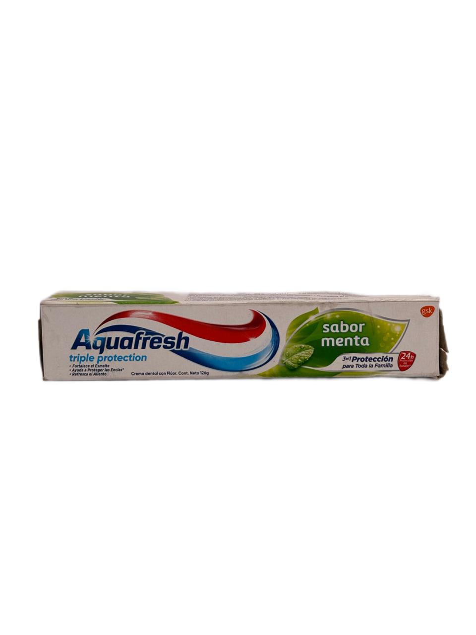 AQUAFRESH PASTA DENTAL MENTA 126 GRS.