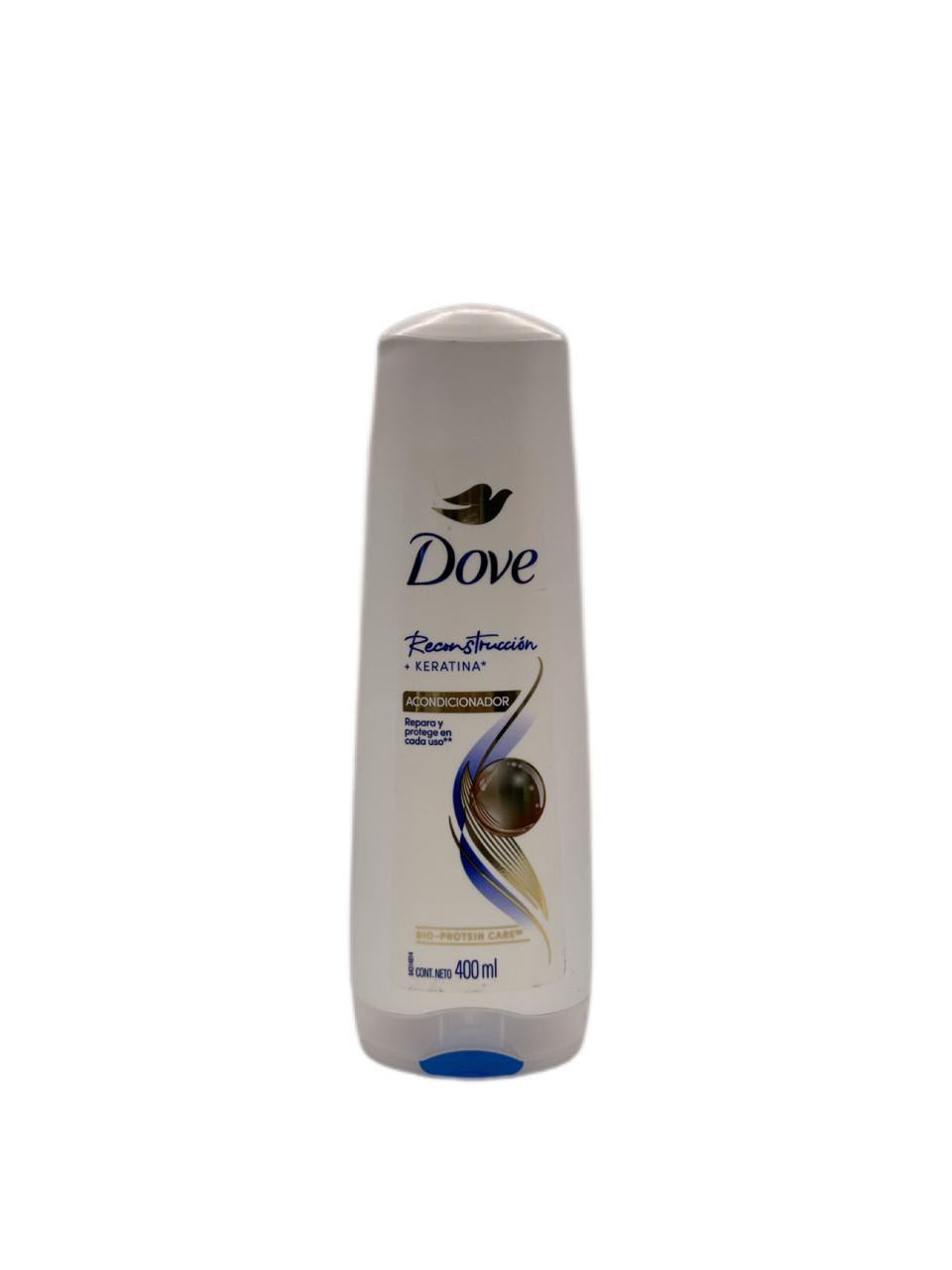 DOVE ACONDICIONADOR RECONSTUCCIÓN KERATINA 400ML