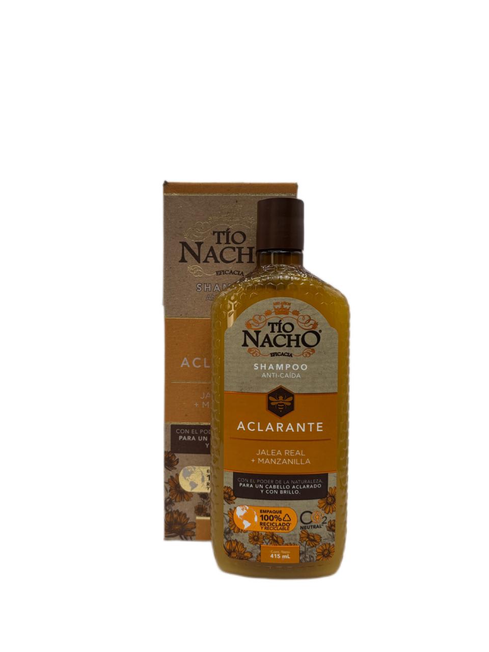 TIO NACHO ACLARANTE SHAMPOO JALEA REAL + MANZANILLA 415ML
