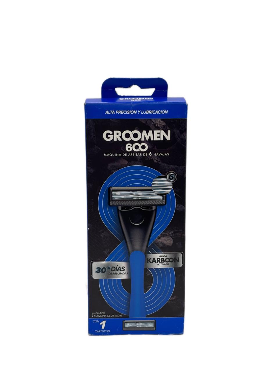 GROOMEN 600 MAQUINA DE AFEITAR +1 CARTUCHO