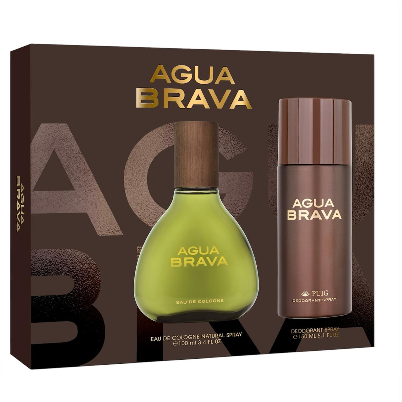 ESTUCHE AGUA BRAVA EAU DE TOILETTE 50 ML + DESODORANTE SPRAY 150 ML DET.