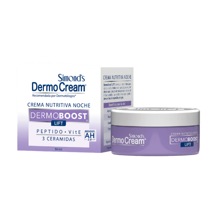 SIMONDS DERMOCREAM CREMA NUTRITIVA NOCHE PEPT+VIT E 50ML