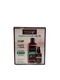 HAIR RESQ SHAMPOO TRATAMIENTO CAPILAR ANTICAIDA 355 ML+ SÉRUM 60 ML DET.