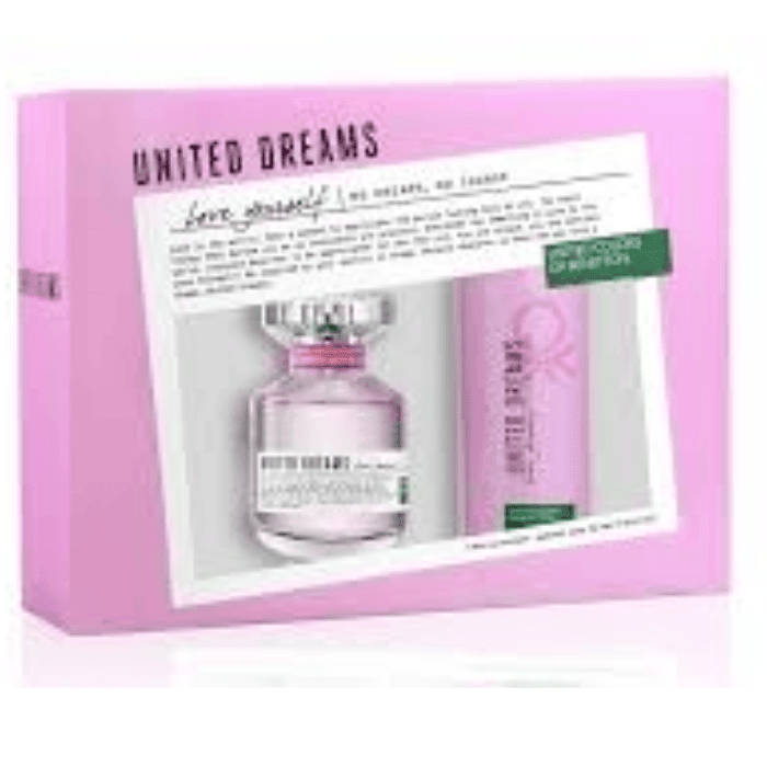 BENETTON LOVE YOURSELF EDT 50 ML + LOCIÓN 100 ML DET.