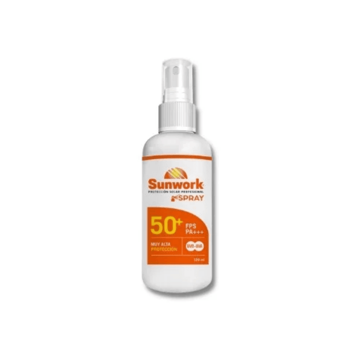 DEUTSCHE SUNWORK PROTECTOR SOLAR EN SPRAY FPS 50+ 120 ML DET.