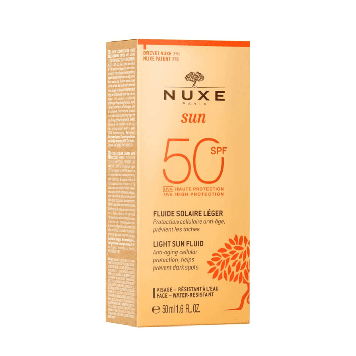NUXE SUN FLUIDE PROTECTOR SOLAR FLUIDO FACIAL FPS50 50ML