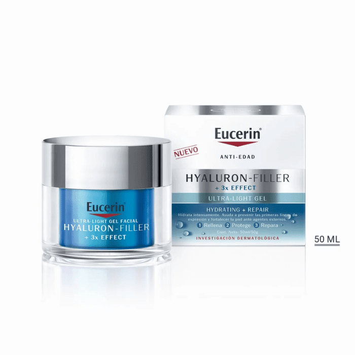 EUCERIN HYALURON FILLER 3X EFFECT GEL CREMA 50 ML DET.