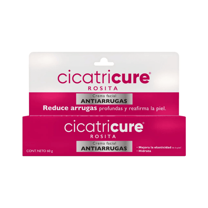 CICATRICURE CREMA FACIAL ROSITA ANTIARRUGAS 60G DET.