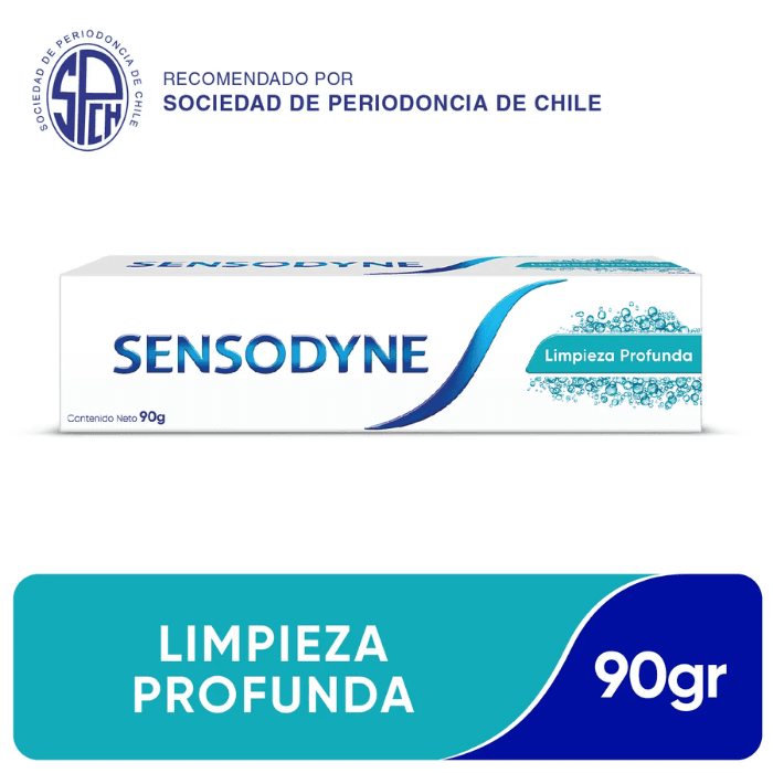 SENSODYNE LIMPIEZA PROFUNDA 90 GRS DET.