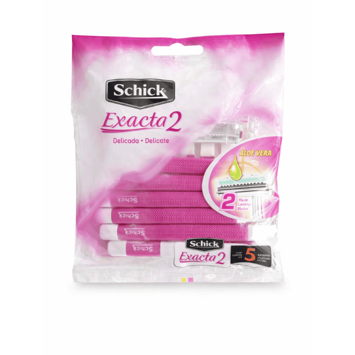 SCHICK MAQUINA DE AFEITAR EXACTA2 DELICATE X5.