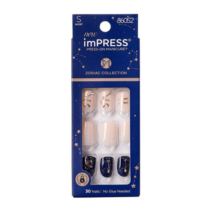 KISS IMPRESS ZODIACO ACUARIO 30 U.