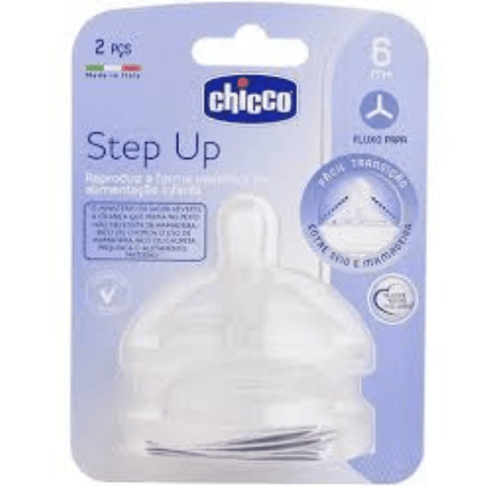 CHICCO REPUESTOS MAMADERA 6M+ 2PCS