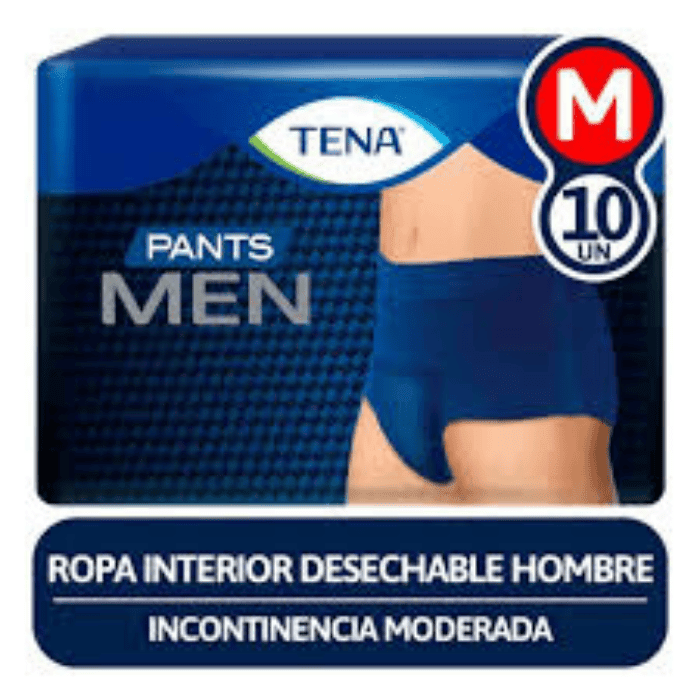 TENA PANTS MEN 10U TALLA CH/M