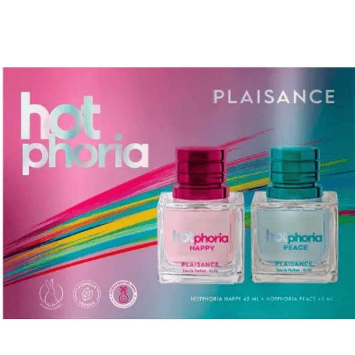 EST. PLAISANCE HOTPHORIA HAPPY 45ML + PEACE 45 ML DET.