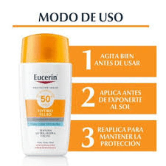 EUCERIN HYDRO FLUID FPS50+ 50ML