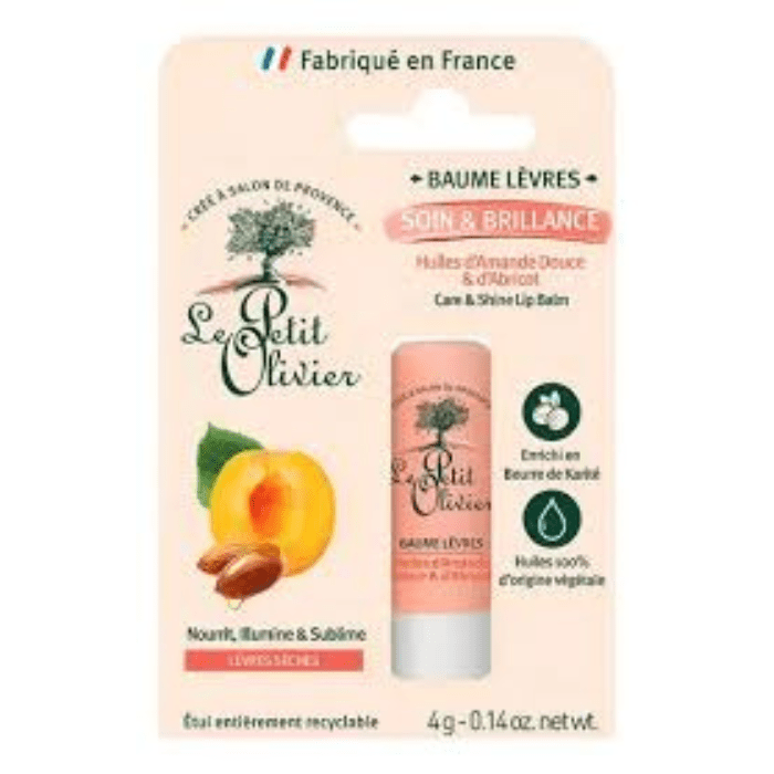 LE PETIT OLIVIER BÁLSAMO DE LABIOS CON MANTECA DE KARITÉ - CONTIENE CERA DE ABEJA 4 GRS.