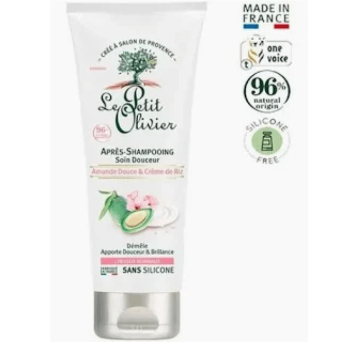 LE PETIT OLIVIER ACONDICIONADOR ALMENDRA DULCE Y CREMA DE ARROZ 200 ML