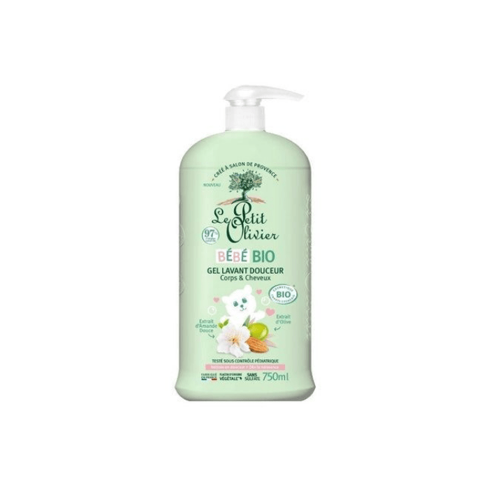 LE PETIT OLIVIER GEL LIMPIADOR BEBÉ BÍO BODY & HAIR 750 ML